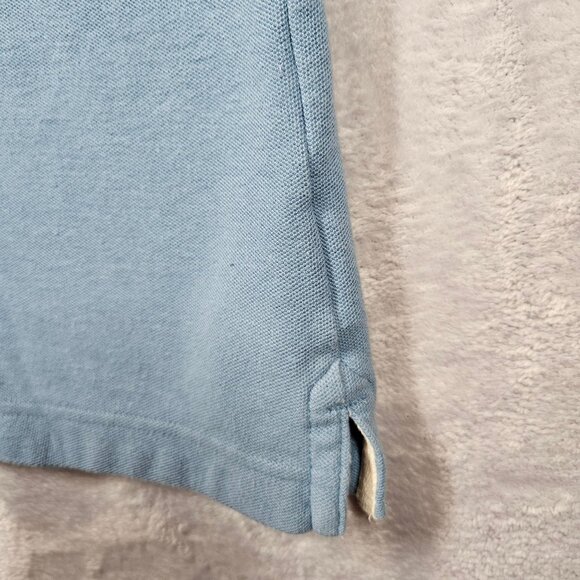 Carhartt Mens Polo Shirt 2XL Blue 100% Cotton Short Sleeve Classic Fit Casual - Picture 6 of 13